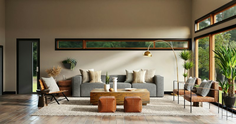 Modern Living Room Setup